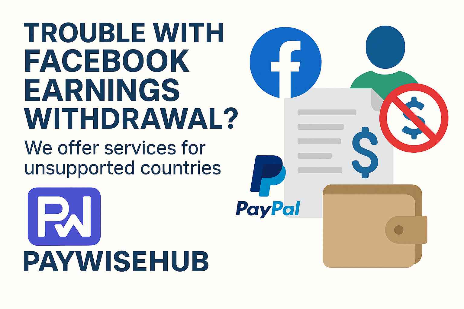 Facebook not paying in Pakistan solution